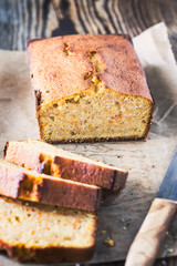 Homemade pound cake