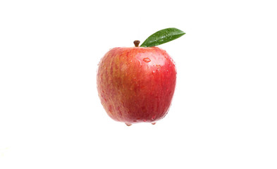 fresh red apple fruit