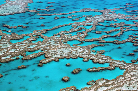 Aerial View Great Barrier Reef Australia-3