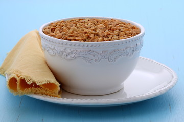 Delicious and healthy granola cereal