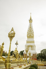 Fototapeta premium The beautiful pagoda at Northern, Thailand.
