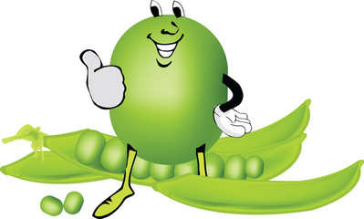 verdura simpatica fumetto