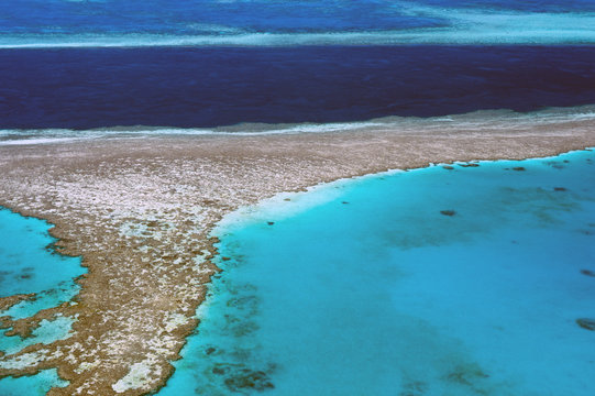 Aerial View Great Barrier Reef Australia-8