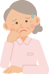 女性　高齢　看護師