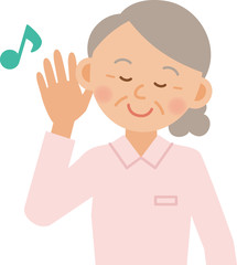 女性　高齢　看護師