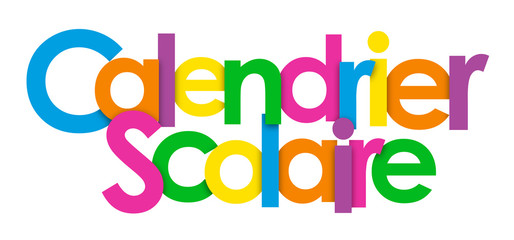 Icône Vecteur CALENDRIER SCOLAIRE 