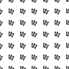 Vector seamless pattern. Tiling.