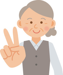 事務員　女性　高齢