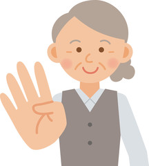 事務員　女性　高齢