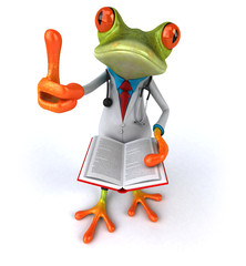 Obraz premium Fun frog