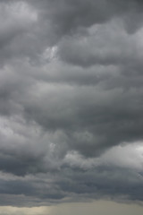 turbulent stormy cloudscape background