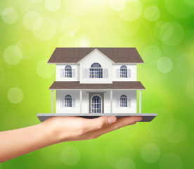 holding home model, loan concept