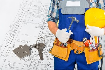 Handyman, men, belt.