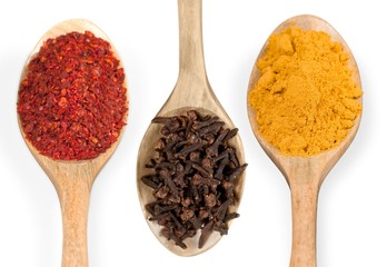Spice, basil, cardamom.