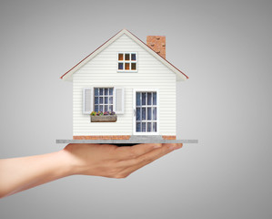 holding home model, loan concept