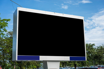 Blank billboard.