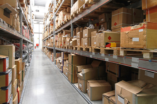 Warehouse shelving