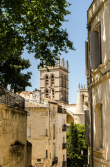 Fototapeta na wymiar Kathedrale Saint Pierre in Montpellier