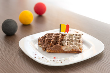 Belgian waffle