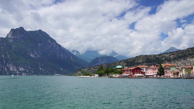 Garda Lake in Dolomites