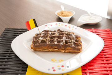 Belgian waffle