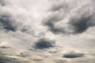 dark storm clouds