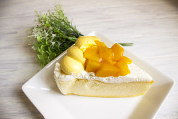 マンゴーチーズケーキ