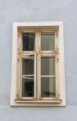 old window frame.
