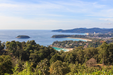 Phuket Island view point, Kata Karon Patong Beach