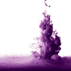 Abstract paint splash