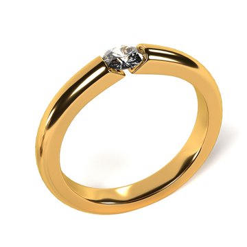 3d render of ring (jewel)