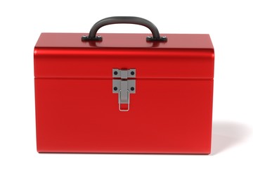 3d render of tool box
