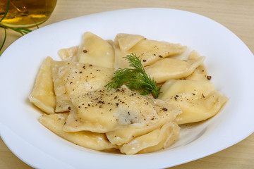 Ukrainian porato dumplings - Vareniki