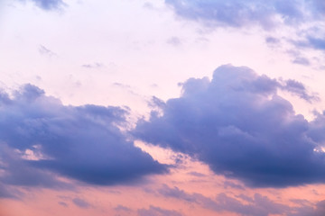 Obraz premium Clouds in sky