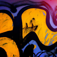 graffiti in the urban