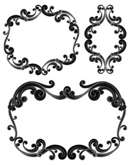 Ornate Scroll Frames 