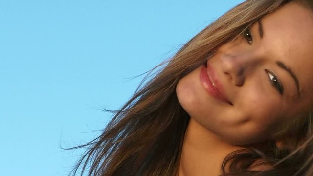 Sexy Girl Flirting