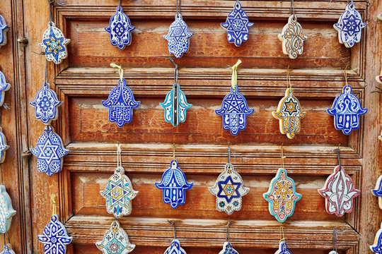 Selection of traditional Moroccan amulets