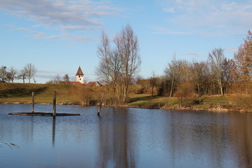 Quiet lake /  Landscape with lake