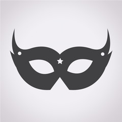 Carnival mask icon