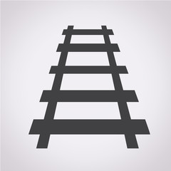 Railway track icon
