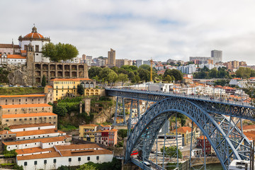 Dom Luis I bridge in Porto