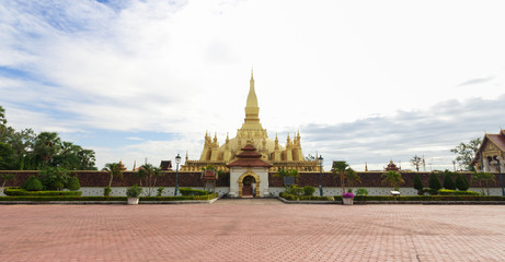 Pha That Luang temple in Vientiane