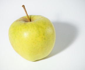 An image of green apple on white background