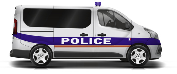 Camionnette police new 06