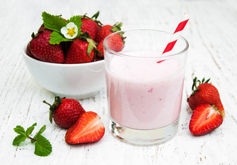 Strawberry yogurt