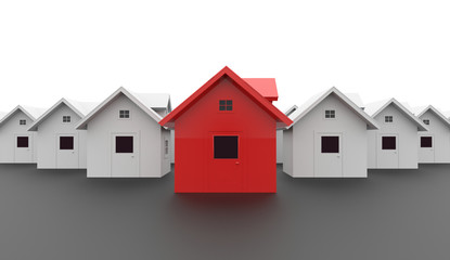 Houses business concept