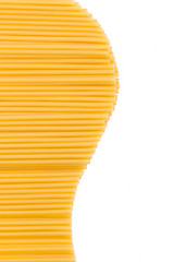 Pasta in the form of a wave