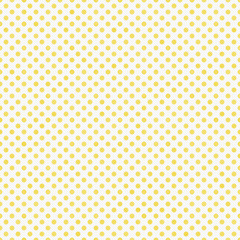 Light Yellow and White Small Polka Dots Pattern Repeat Backgroun