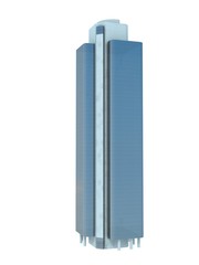 single skyscraper